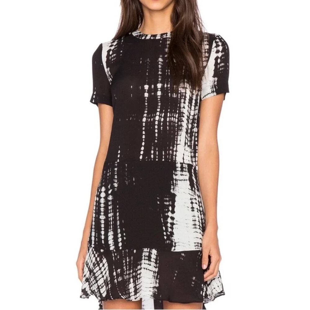 Nwt 100 silk alc black
